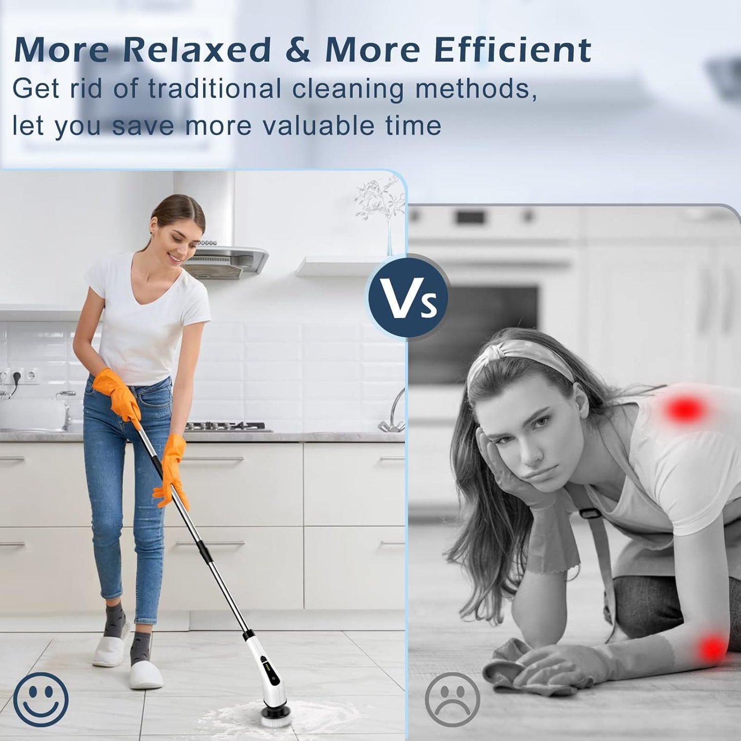 Hhhhhome Bathroom Scrubber – Deep Clean, No Effort