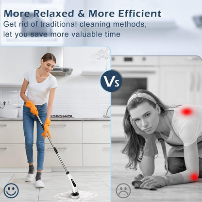 Hhhhhome Bathroom Scrubber – Deep Clean, No Effort